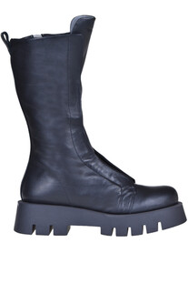 Leather biker boots Patrizia Bonfanti