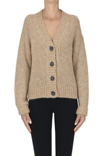 Embroidered back cardigan Peserico