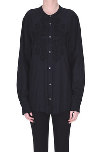 Embroidered linen shirt P.A.R.O.S.H.