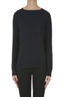 Rounded neckline pullover Aragona