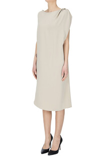Sheath dress with drapery P.A.R.O.S.H.