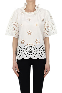 Darlene sangallo lace blouse Bellerose