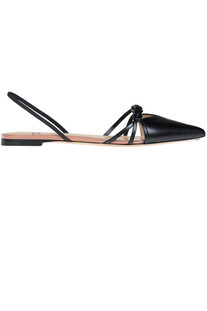 Leather slingback ballerinas Francesco Russo