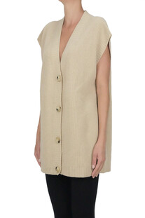 Ribbed knit gilet Max Mara Weekend