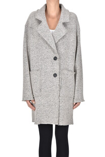 Cappotto in maglia melange Blukey