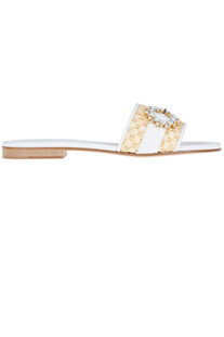 Ciabatte con fibbia gioiello Emanuela Caruso