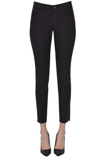 Cotton and modal skinny trousers Atelier Cigala's