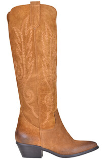 Embroieded texan boots Geneve Shoes