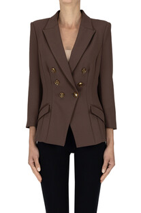 Blazer doppiopetto sciancrato Elisabetta Franchi