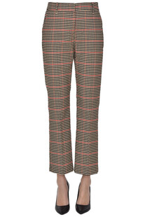 Checked print trousers Department 5