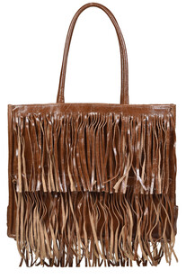 Fringed leather bag Anita Bilardi