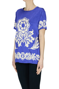 Blusa in satin jacquard Etro