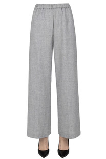 Pantaloni in misto lana Aspesi