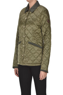Quilted shirt jacket Husky