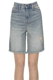 Lola denim shorts 7 For All Mankind