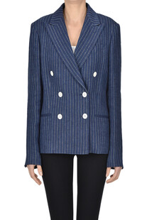 Pinstriped double-breasted blazer Polo Ralph Lauren