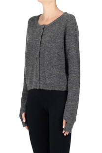 Cardigan in maglia bouclè ELEH