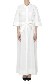Cotton long shirt dress P.A.R.O.S.H.