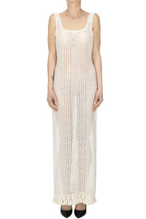 Crochet cotton long cover-up dress Kristina Ti