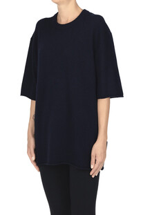 Short sleeves cashmere pullover Allude