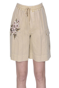 Embroidered shorts Twinset Milano