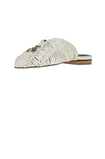 Woven leather mules Patrizia Pepe