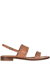 Studded leather sandals Via Roma 15