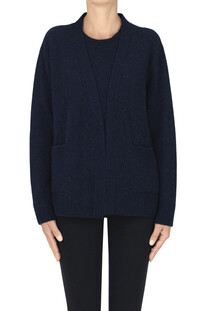 Twin-set effect cardigan Sibel Saral