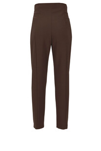 Pantaloni con dettagli in ecopelle Elisabetta Franchi