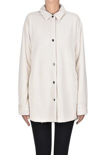 Giacca camicia in velluto a costine James Perse