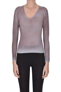 Gradient effect knit pullover Aragona