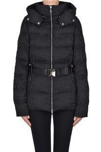 Piumino eco-friendly stampa logo Elisabetta Franchi