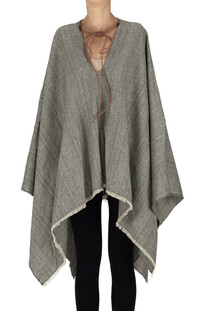 Poncho in misto lana Fortela