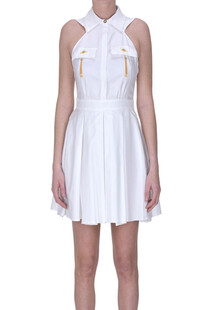 Textured cotton mini dress Elisabetta Franchi