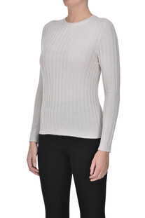 Ribbed cashmere pullover Fabiana Filippi