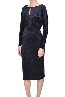 Nine velvet midi dress P.A.R.O.S.H.