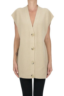 Ribbed knit gilet Max Mara Weekend