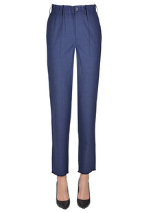 Pantaloni in fresco lana Xirena