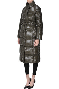 Dinos quilted long down jacket Aspesi