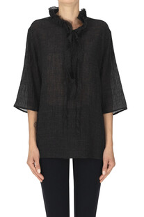 Blusa in lino e lana ApuntoB