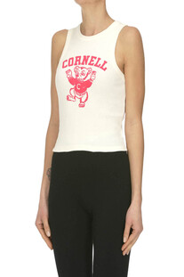Cropped ribbed tank top Wilde Donkey