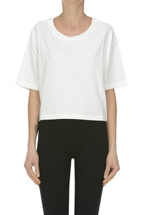 Cropped boxy t-shirt CHS Choose Life