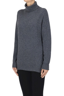 Ribbed turtleneck pullover Solocascmir