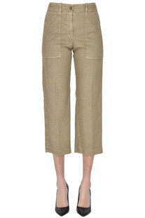 Cropped carpenter style trousers 19.70 Seventy
