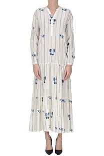 Printed cotton long dress BSBEE
