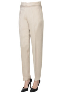 Viscose and linen trousers Antonelli Firenze