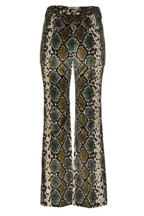 Reptile print velvet trousers Slowear