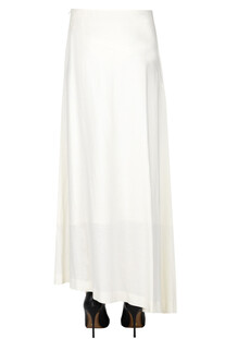 Rayon and linen midi skirt Y'S Yohji Yamamoto