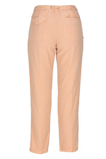 Marylin lyocell, linen and cotton trousers White Sand