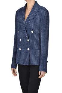 Blazer doppiopetto gessato Polo Ralph Lauren